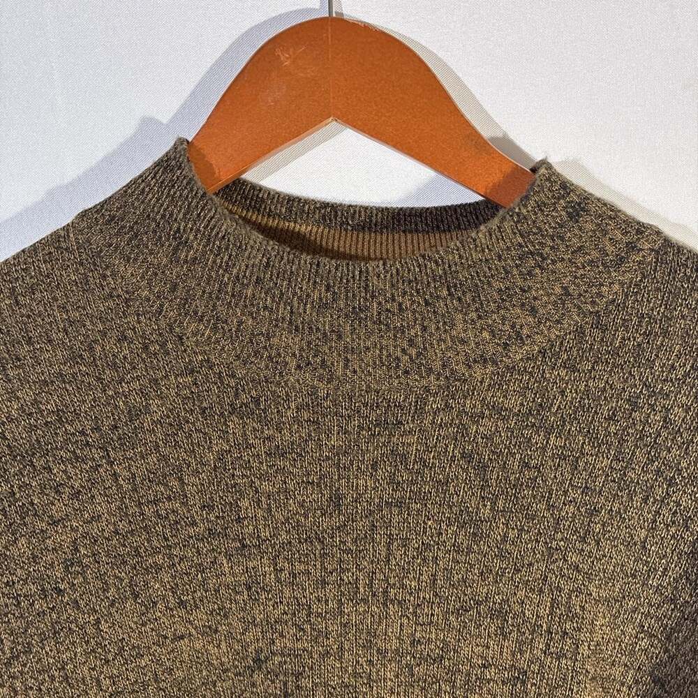 Vintage Sedgefield Marled Yellow Black Sweater
